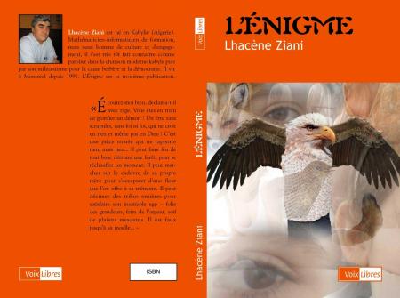 LHacene Ziani: L'Enigme:  Bientot le dernier livre aux editions VoixLibres.