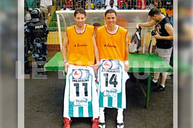 Nabil Hemani et Boubakar Athmani (JSKabylie)