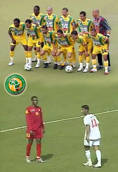 1/8 Finale. Cotonsport (Cameroun) 1-0 JS Kabylie  : La JSK perd, par la plus petite des marges.