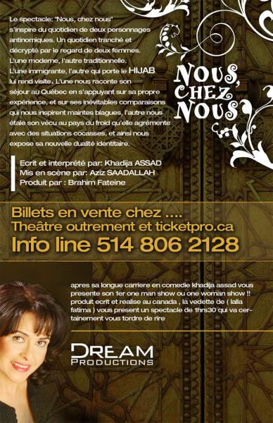 samedi 19 mai 2007 � 20h00 - Khadija Assad en Spectacle