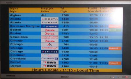 Air-Alg�rie � Montr�al.