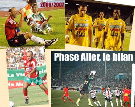DV 1 Foot-ball (Alg�rie)  Phase Aller 2006/2007: le bilan