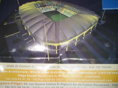 Le futur stade de Tizi-Ouzou  pour la JSKabylie...photos...